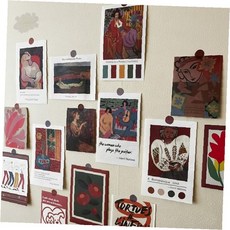 벽면장식 무드등 분위기 꾸미기 아트프레임 사진카드 엽서 콜라주 데코 스티커 액자, 상세페이지 참조