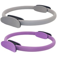 한너울 필라테스 링 2개, 그레이+색상랜덤, 1개