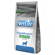 法米納 Farmina VetLife 低敏雞蛋米飯配方 狗飼料 處方糧 2kg, 雞蛋, 1