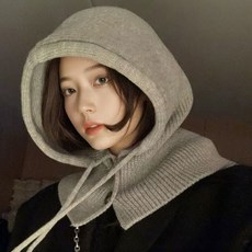 잔솔 여성 니트 바라클라바 러닝 발라클라바 울클라바