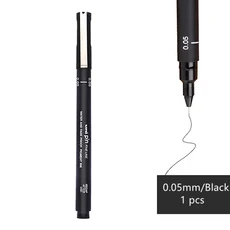 일본 UNI 드로잉 핀 펜 울트라 파인 아트 마커 블랙 잉크 마이크론 사무실 학교 고품질 DIY, 04 0.05mm