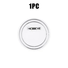 DIY 투명 아크릴 버튼 핀 빈 배지세트 공예 사무실 학교 용품 디자인 집에서 맞춤 제작, 03 1PC, 02 25mm