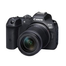 Canon 미러리스 SLR 카메라 EOS R7 RF-S 18-150mm 렌즈 키트 포함, 없음