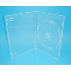 【臺灣製造】14mm PP霧透CD盒/DVD盒/光碟盒/CD殼/有膜, 1個