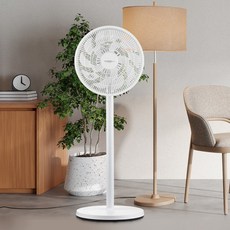 [내일도착]스탠드형 선풍기 DWF-B2089EL 2IN1 기능 15엽 저소음 2중날개, 없음