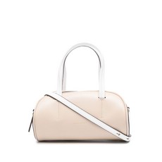 마누아틀리에 실린더 투톤 토트 백