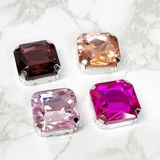 18mm정사각 캡보석 (5개), 피치