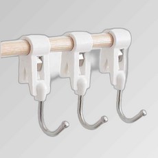 홈리빙 소품정리 다용도 멀티집게 아이디어 후크 LH90, 1개