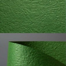 두성종이 구김지 구김색지(2절x5장)"주문제작 재단판매", 128진녹색