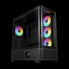 GAMDIAS ATLAS P2 CG黑 電腦機殼，電競電腦機箱，ATX中塔式機殼，側透電腦機殼, 1個, ATLAS P2 CG