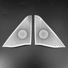 클래스 자동차 도어 라우드 스피커 창 삼각형 트위터 오디오 커버 트림 프레임, 기본, 1. Door Speaker