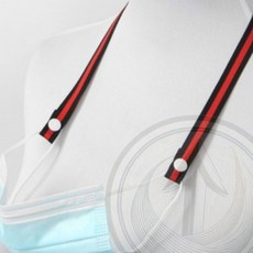 마스크액세서리 연결 스트랩 레드블랙 아동 성인 끈 빠른배송 아기 이동 답례품