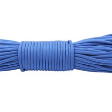 CAMPINGSKY Paracord 4mm 100ft 550 Paracord 낙하산 줄 매는 밧줄 하이킹 캠핑용, 1 블루, 1 블루, 1개