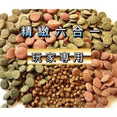 台灣仟紅 沉底飼料 異形鼠魚底棲魚專用, 1個, 精緻六合一,500克