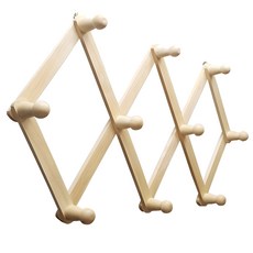 DA DREAM 木質菱形掛鉤 L號, 淺米色, 1組