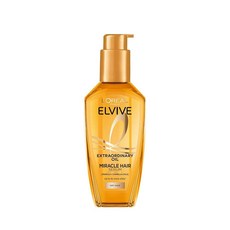 L'Oréal Paris Elvive Extraordinary Oil Miracle 헤어 세럼 인텐스 영양 최대 6x 더 광택 230° 열 보호 모든 모발 타입에 100ml, L'Oréal Paris Elvive Extraord