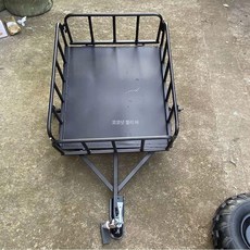 ATV 트레일러 오토바이 타이어 사륜 농업용 오프로드, 트레일러 세트 볼 헤드 포함, 기본 모델명/품번