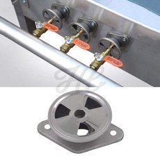 업소용 가스렌지 화력 조절기 부품 스텐 화구, 실버 1개