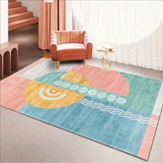 Qiaokao 컬러풀 카페트