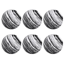 골프 연습공 42mm 직경 스포츠공 무지개색, 12pcs Black balls, 1세트