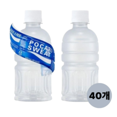 포카리스웨트 340ml 무라벨 40페트, 40개