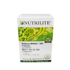 밸런스위드인 프로바이오틱스, 45g, 1개