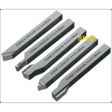 德國迷你魔 PROXXON NO.24530 含鈷高速鋼車刀組 8*8*80mm（5支組）, 1個