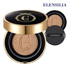 엘렌실라 에센스 블랙 커버 쿠션 프리미엄 15g + 리필 15g, 색상:N21 라이트베이지, 1개