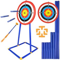 13603658 다트 보드 용품 게임 활과 화살 표적 맞추기 목표 대상 흡착식 아처리 ·표적 흡판 사격 흡착 용 타깃 실내 안전 분해 가능한 명중, 타입 1