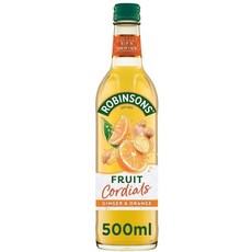 진저 오렌지 과일 코디얼, 4개, 500ml