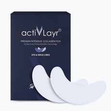 actiVLayr 膠原蛋白局部面膜片 眼周&法令紋, 1入, 4個