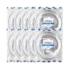 롯데 이라이프 은박접시 230mm, 10개, 10개입