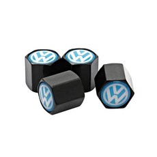 신형 유니버셜 자동차 휠 타이어 밸브 스템 캡 커버 티구안 골프 보라 제타 비, 13. E-Black, 1개