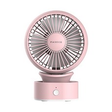 파세코 탁상용 선풍기 (핑크) 미니 휴대용 무선 충전식 책상 사무실 PTF-AB8030P