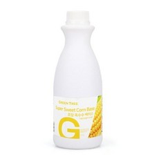 그린트리 초당옥수수 베이스(1kg) 카페 스무디 에이드 재료 hI유통