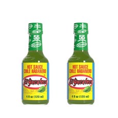 El Yucateco 칠레 하바네로 핫 소스 그린, 칠리, 240ml, 2개