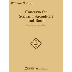 (영문도서)Concerto for Soprano Saxophone and Band: Solo Part and Piano Reduction Paperback, English, 9781540039859, Edward B. Marks Music Company