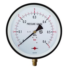 다온샵 스팀용배관 보일러배관 계기 일반 압력계 A형 200파이, 200파이 20ba