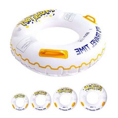 KC인증 화이트원형튜브 아동튜브 물놀이튜브 120센치, 몬스터튜브120센치