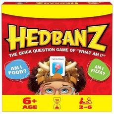 Spin Master Games Bluey Hedbanz Jr. 그림 추측 카드 게임 Bluey의 일러스트레이션 포함 가족 및 어린이를 위한 쉬운 플레이 2-4명의 플, Hedbanz Classic, 2nd Edition 2