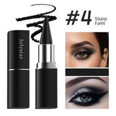 Julystar啞光持久防水速乾眼線膏 酷黑眼線筆, 1個, 銷售，購買等同默認公司免責申明）,3g