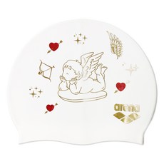 아레나 폴인러브페어링 실리콘수모 A6AC1AC30, WHITE, 1개