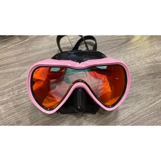 游龍潛水 MR.DIVING 潛水面鏡 單面鏡 反光面鏡, 粉色