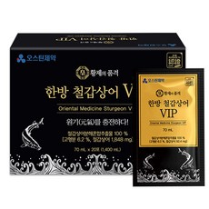 오스틴제약 황제의품격 한방 국내산 철갑상어, 20개, 70ml