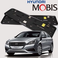 현대모비스 정품 LF쏘나타 순정 번호판 가드 플레이트 hib*058kw, 현대 LF쏘나타_천공용, 1개