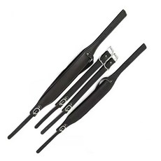 아코디언 어깨끈 숄더 스트랩 다용도 숄더백 액세서리 몽땅 블랙 가죽 스몰 48-60-72