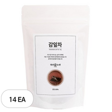 청년농원 저온가공 감잎차 삼각티백, 1g, 50개입, 14개