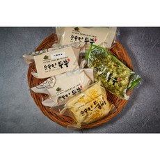 순수한 둠비 오직 제주콩으로만든 수제두부 5종세트, 5개, 320g