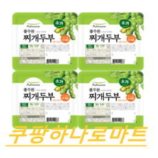 풀무원소가 부드러운찌개두부, 4개, 300g
