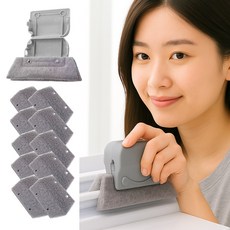 창틀 창문틈새청소 청소브러쉬세트 리필수세미5세트, 1세트